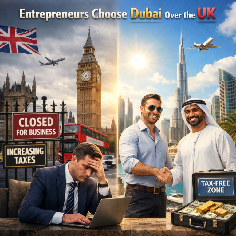 Why entrepreneurs choose Dubai over the UK