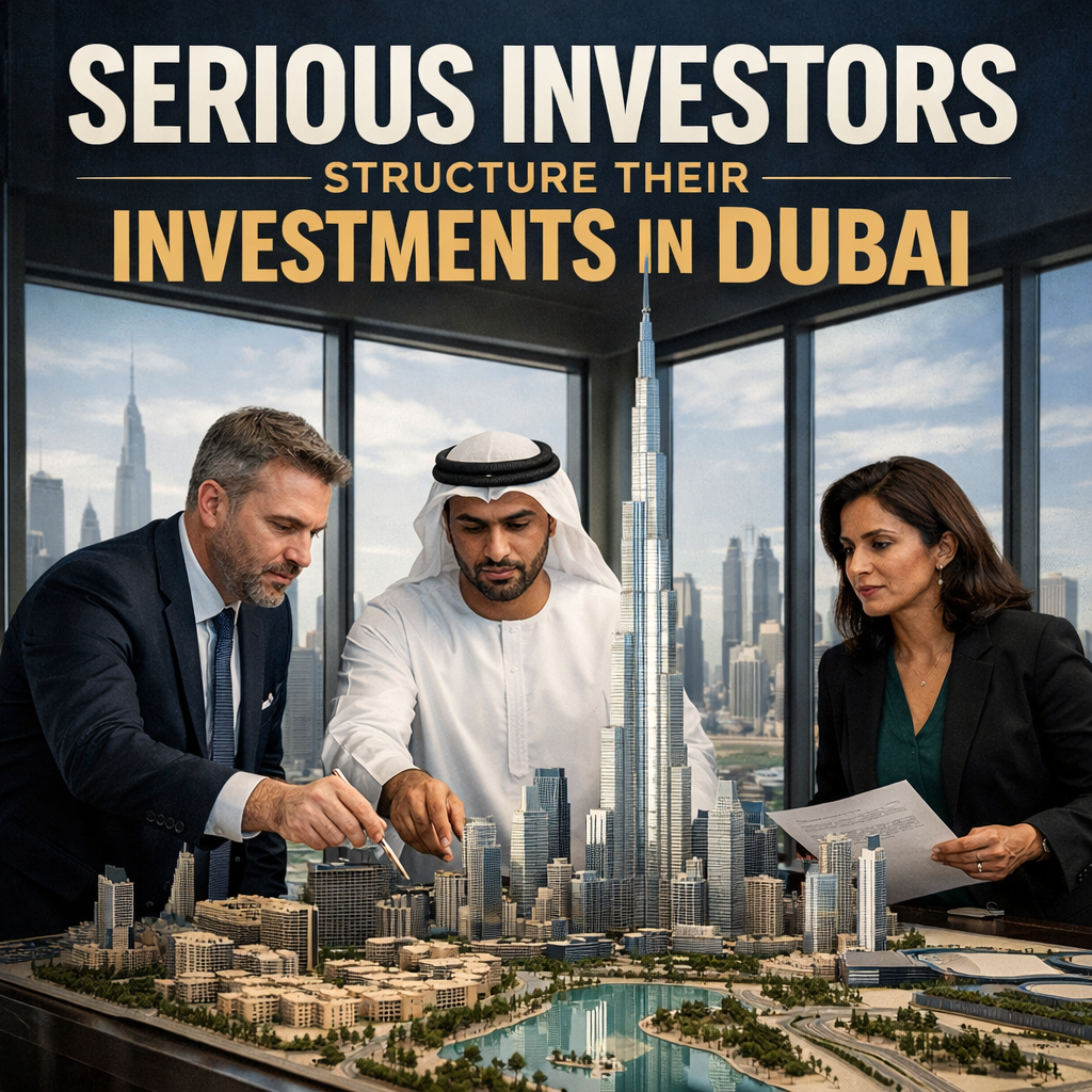 How serious investors structure their investments in Dubai