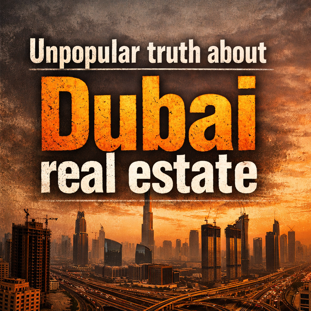 Unpopular truth about Dubai real estate