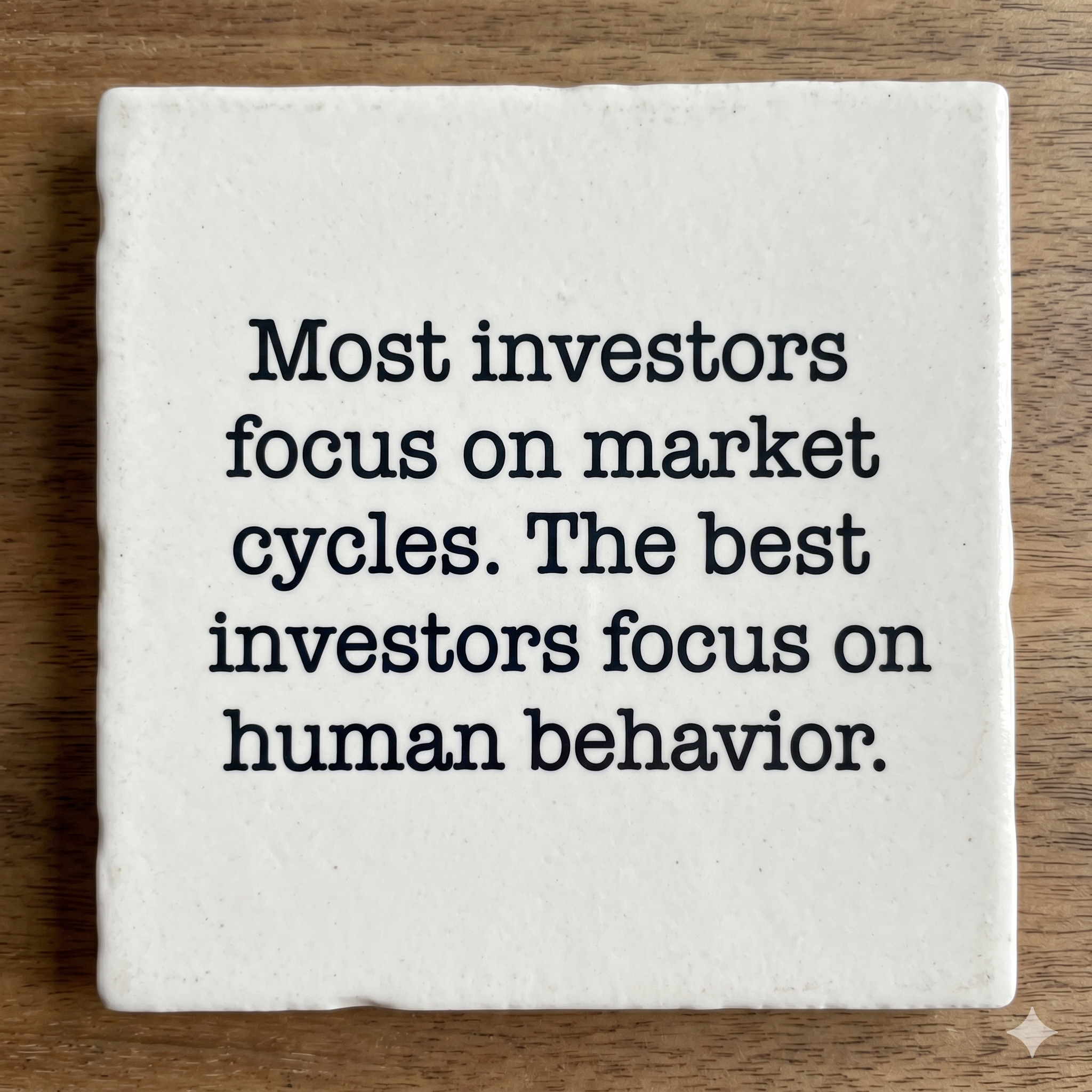 Most investors focus on market cycles
