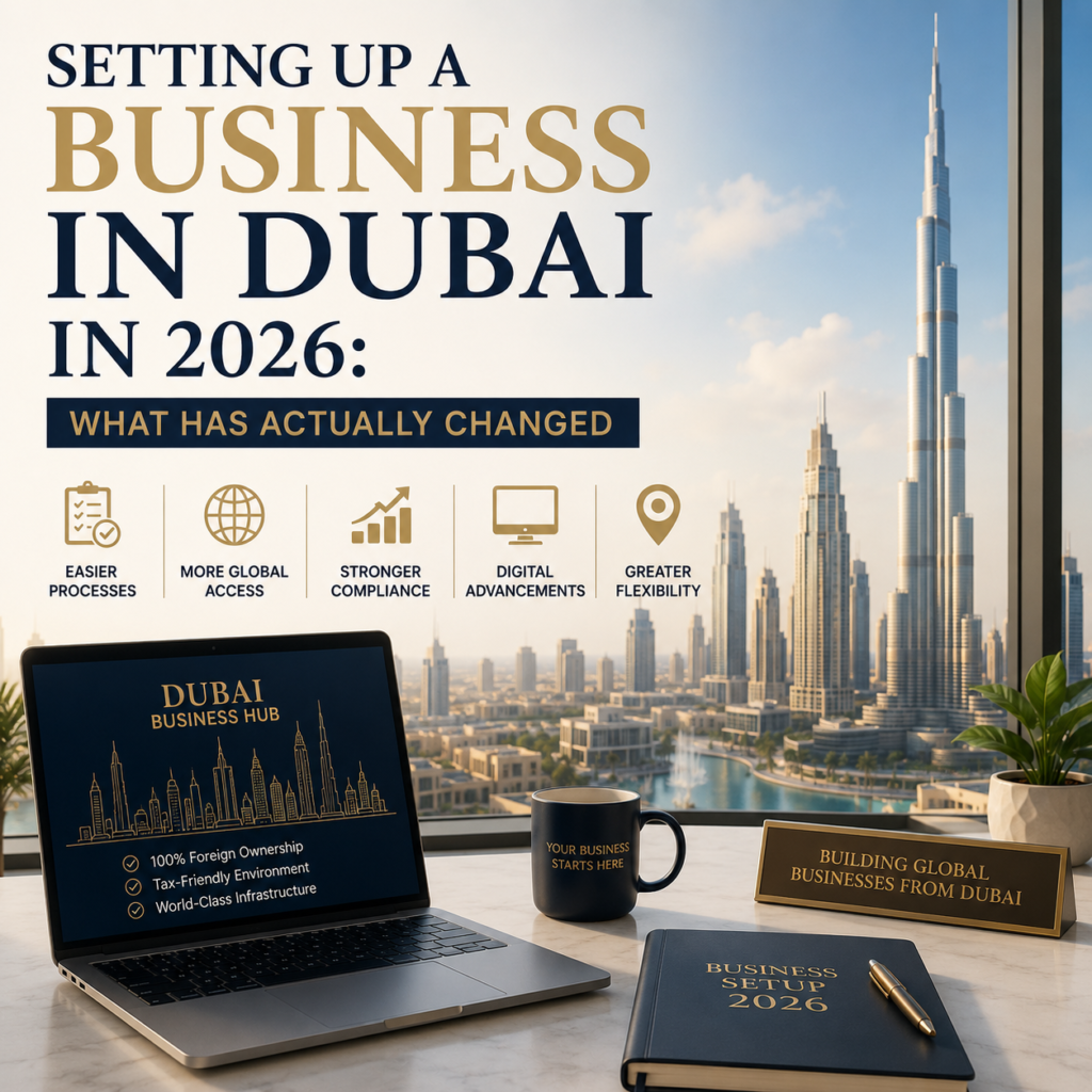 Setting Up a Business in Dubai in 2026: What Has Actually Changed